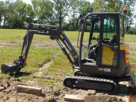 Volvo EC20-C Minigraver verhuur
